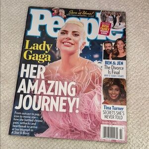 People Magazine Featuring Lady Gaga